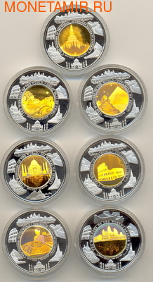 Камбоджа 7х1000 риелей 2001/2009.Новые чудеса света (голограмма).Арт.005682541100/60My Камбоджа 7х1000 риелей 2001/2009.Новые чудеса света (голограмма).Арт.005682541100/60My