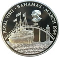  2  1994      ( Bahamas 2$ 1994 Royal Visit Silver Coin)..