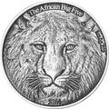   1000  2014     (Burkina Faso 1000FCFA 2014 Big 5 Lion 1 oz Silver Coin)..000626249801