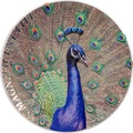   5  2015    (Cook Isl 5$ 2015 Magnificent Life Peacock 1Oz 999 Silver)..60