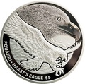   5  2016   (New Zealand 5$ 2016 Haast's Eagle 1oz Silver Coin)..