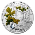  20  2016    (Canada 20C$ 2016 Bigleaf Maple Raindrop Swarovski Silver Proof)..000465753937/67