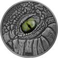   1000  2016     (1000 Francs Burkina Faso 2016 Crocodile Real Eye Effekt 1 oz Silver Coin)..65