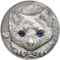  500  2017      (Mongolia 500T 2017 Sable Martes Zibellina Wildlife Protection 1oz Silver Coin)..000495454012/60