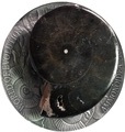  1000  2016      (Burkina Faso 1000 francs 2016 Ammonite black World of Evolution with real fossil)..60