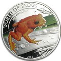  2  2014      (Palau 2$ 2014 Bufo Periglenes World of Frogs)..000226048907/60