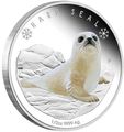  50  2017     (Tuvalu 0,5$ 2017 Harp Seal Baby Polar Babies)..60