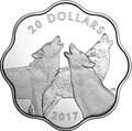  20  2017       () Canada 20$ 2017 EXCLUSIVE Masters Club Coin Series Timber Wolf..60