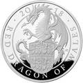  2  2018       (GB 2&#163; 2018 Queen's Beast Dragon)..000578555788/60