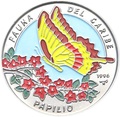  10  1996  Popilio   (Cuba 10 pesos 1996 Caribbean Fauna Papilio Butterfly)..60