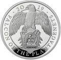  2  2019      (GB 2&#163; 2019 Queen's Beast The Falcon of the Plantagenets)..70