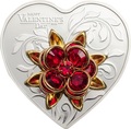   5  2019     (Cook Isl. 5$ 2019 Valentines Day SWAROVSKI)..69