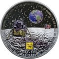   20  2019    50   11  (Cook Islands 20$ 2019 Apollo 11 Moon Landing 50th Anniversary 3 Oz Silver Coin)..67