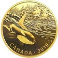  30  2019        (Canada 30$ 2019 Predator and Prey Orca and Sea Lions 2 oz Gold Plated Silver Coin)..65